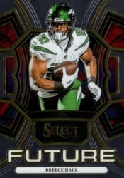 2023 Panini Select Select Future Breece Hall #4 card
