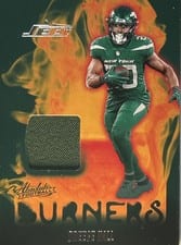 2024 Panini Absolute Absolute Burners Breece Hall #AB-BHL card