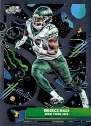 2025 Topps Cosmic Chrome Base Set Breece Hall #76 card