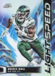 2025 Topps Cosmic Chrome Light Speed Breece Hall #LS-18 card