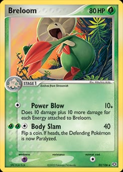 Emerald Breloom #22 card