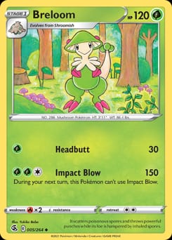 Fusion Strike Breloom #5 card