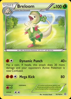 Primal Clash Breloom #16 card