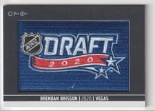 2024-25 O-Pee-Chee First Round Draft Patches Brendan Brisson #DP-15 card