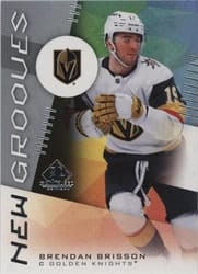 2024-25 SP Game Used New Grooves Brendan Brisson #NG-14 card