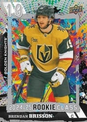 2024-25 Upper Deck 2024-25 Rookie Class Brendan Brisson #RC-11 card