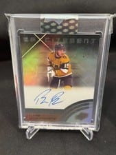 2024-25 Upper Deck Clear Cut 2000-01 SPx Xcitement Brendan Brisson #SXA-BB card