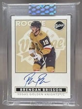 2024-25 Upper Deck Clear Cut Vintage Autos Brendan Brisson #VA-BR card