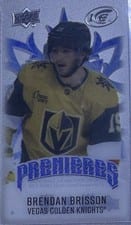 2024-25 Upper Deck Ice Ice Premieres Minis Brendan Brisson #MP-BB card