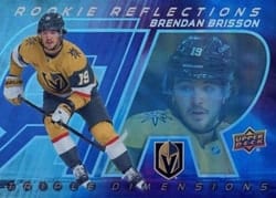 2024-25 Upper Deck Rookie Reflections Brendan Brisson #RR-11 card