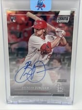 2022 Stadium Club Chrome Autographs Brendan Donovan #SCCUA-BDO card