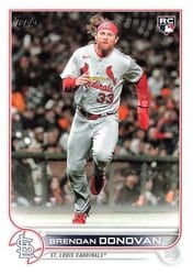 2022 Topps Update Base Set Brendan Donovan #US150 card