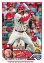 2023 Topps Base Set Brendan Donovan #584 card