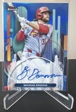 2025 Finest Autographs Brendan Donovan #FA-BD card