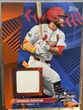 2025 Topps Update All-Star Stitches Brendan Donovan #AS-BD card