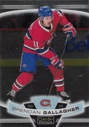 2019-20 O-Pee-Chee Platinum Base Set Brendan Gallagher #86 card
