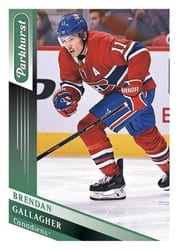 2019-20 Parkhurst Base Set Brendan Gallagher #96 card