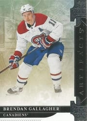 2019-20 Upper Deck Artifacts Base Set Brendan Gallagher #85 card
