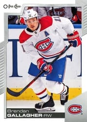 2020-21 O-Pee-Chee Base Set Brendan Gallagher #20 card
