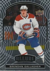2020-21 Upper Deck Allure Base Set Brendan Gallagher #2 card