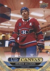 2024-25 Upper Deck UD Canvas Brendan Gallagher #C338 card