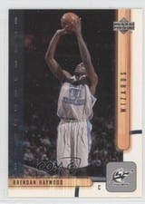 2001-02 Upper Deck Base Set Brendan Haywood #214 card