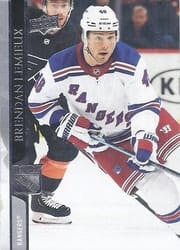 2020-21 Upper Deck Base Set Brendan Lemieux #376 card