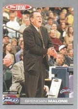 2004-05 Topps Total Base Set Brendan Malone #370 card