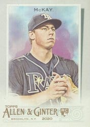 2020 Topps Allen & Ginter Base Set Brendan McKay #207 card
