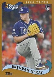 2020 Topps Archives Base Set Brendan McKay #244 card