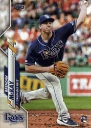 2020 Topps Base Set Brendan McKay #69 card
