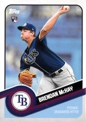 2020 Topps Brooklyn Collection Base Set Brendan McKay #4 card