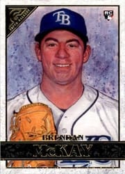2020 Topps Gallery Base Set Brendan McKay #65 card