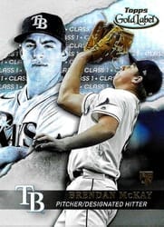 2020 Topps Gold Label Base Set Brendan McKay #91 card
