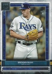 2020 Topps Museum Collection Base Set Brendan McKay #83 card