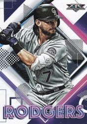 2020 Topps Fire Base Set Brendan Rodgers #178 card