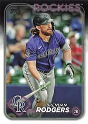 2024 Topps Base Set Brendan Rodgers #322 card
