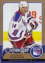 2008-09 O-Pee-Chee Base Set Brendan Shanahan #45 card