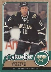 2008-09 O-Pee-Chee Base Set Brenden Morrow #386 card