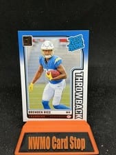 2024 Donruss Rated Rookies Throwback Brenden Rice #22 card
