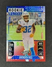 2024 Panini Contenders Optic Base Set Brenden Rice #64 card