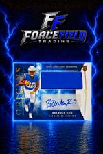 2024 Panini Origins Rookie Jumbo Jersey Autographs Brenden Rice #RJA-BRI card