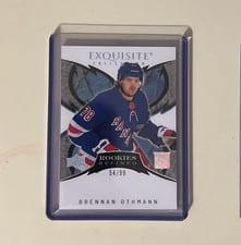 2024-25 Upper Deck Ice Exquisite Collection Rookies Refined Brennan Othmann #RR-3 card