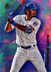 2021 Bowman Inception Base Set Brennen Davis #84 card