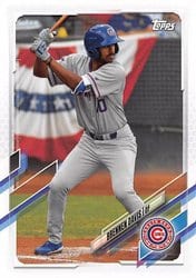 2021 Topps Pro Debut Base Set Brennen Davis #PD-124 card