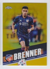 2022 Topps Chrome MLS Brenner #11 card