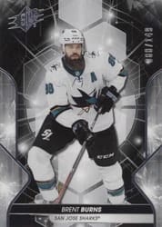 2019-20 SPx Base Set Brent Burns #10 card