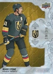 2019-20 Upper Deck Trilogy Base Set Brent Burns #28 card