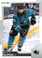 2020-21 O-Pee-Chee Base Set Brent Burns #374 card