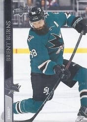 2020-21 Upper Deck Base Set Brent Burns #396 card